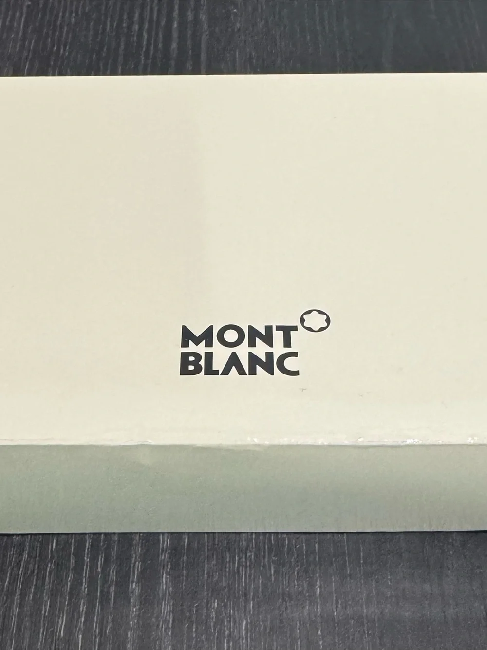 New Mont Blanc Business Card Holder Meisterstuc Black Leather